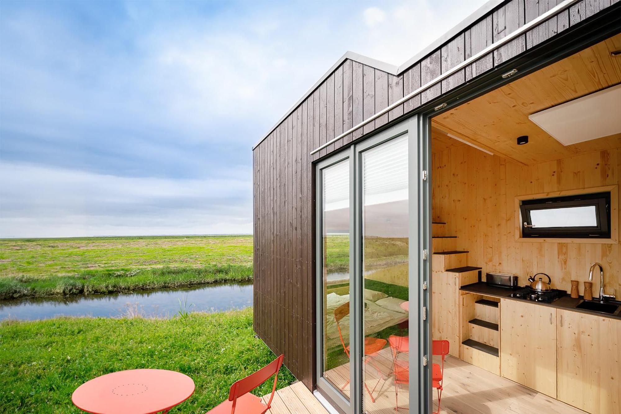 Tiny House Nature 16 Zur Meerseite - Green Tiny Village Harlesiel Carolinensiel Exterior foto